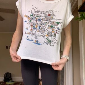 Vintage olympics graphic tee